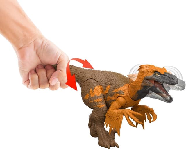 Thumbnail 3 de Mattel JGC80 Utahraptor 30 cm 🦖