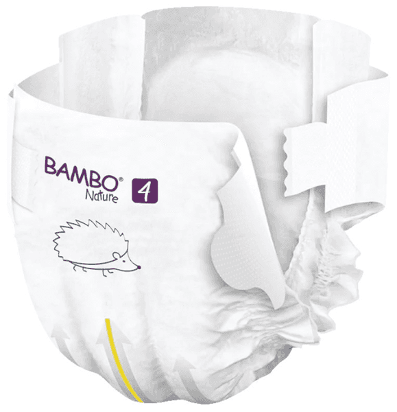 Detalle 2 de Bambo Nature Pañales T4 7–14 kg, 4×24 uds 👶