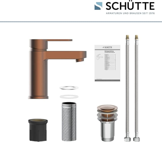 Thumbnail 5 de Schütte 34213 Grifo de Lavabo Elephant Cobre 🐘