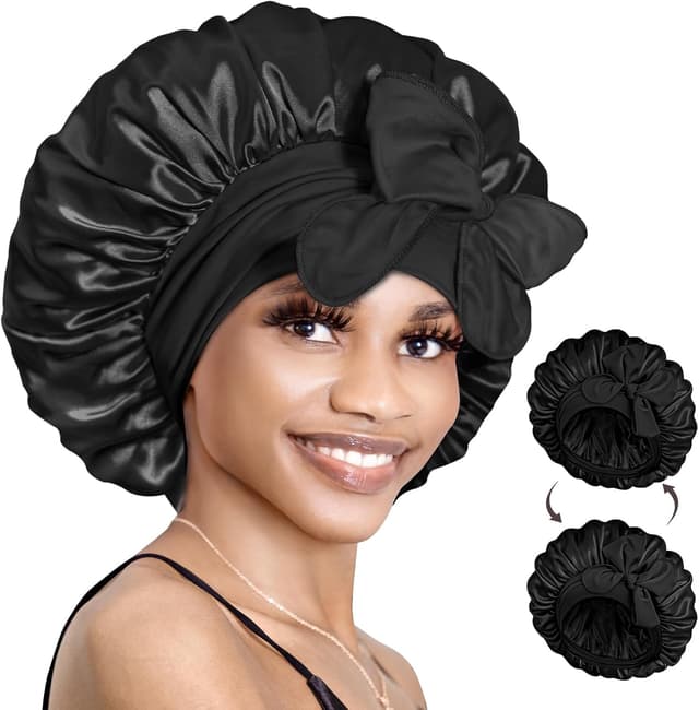 Detalle de Reversible Silk Hair Bonnet