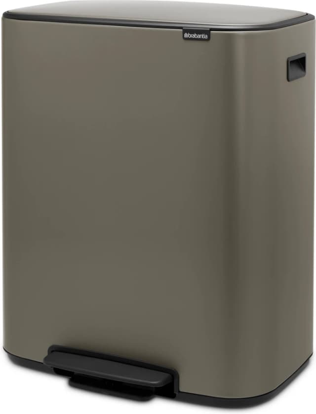 Detalle de Brabantia Bo Pedal Bin 60 Liter Platinum