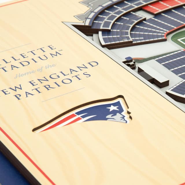 Detalle 2 de YouTheFan NFL 5-Layer StadiumView Wall Art (17" x 13" )