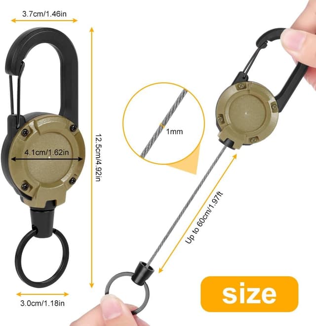 Detalle 2 de Vicloon Bobine de Badge 70 cm 2 pcs