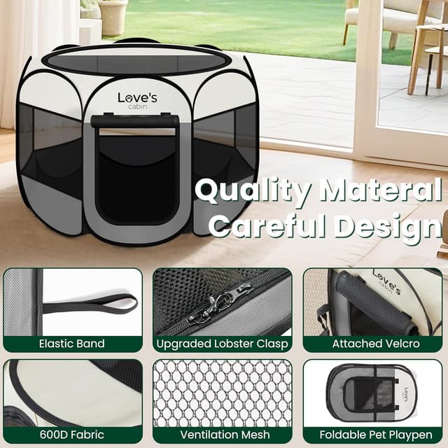 Thumbnail 4 de Love's cabin Playpen 25x25x17 in