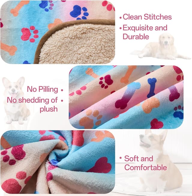 Thumbnail 4 de WONGS Bedding Waterproof Dog Blanket 73x101cm