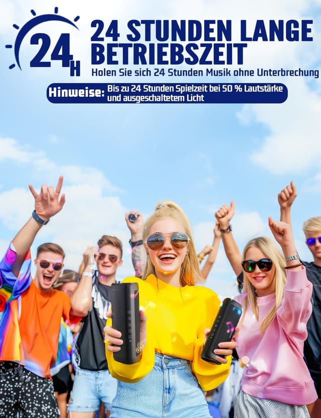 Thumbnail 4 de UOHHBOE 30W Bluetooth Lautsprecher – Tragbar