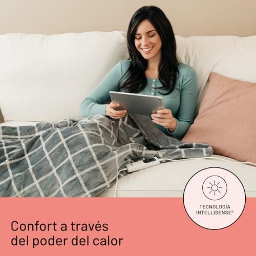 Detalle de Daga Relax Suave manta térmica 150×95 cm 🛋