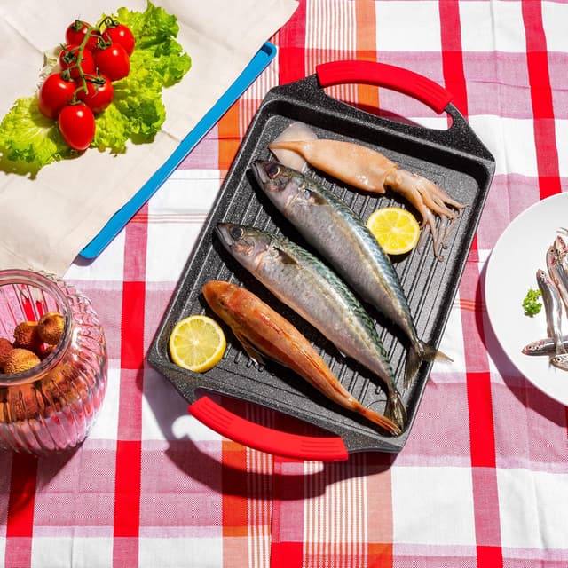 Thumbnail 5 de Moneta Pro Grill, poêle grill induction 35x22 cm