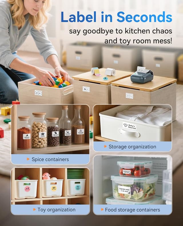 Detalle 2 de NIIMBOT B1 Bluetooth 2-inch label printer 🖨