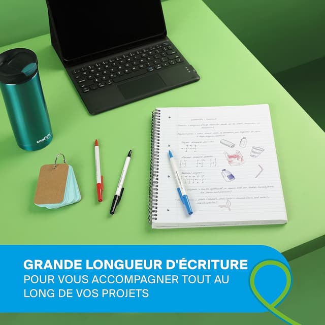 Detalle 2 de PAPER MATE Kilometrico 1,0 mm stylos bille đź–Š