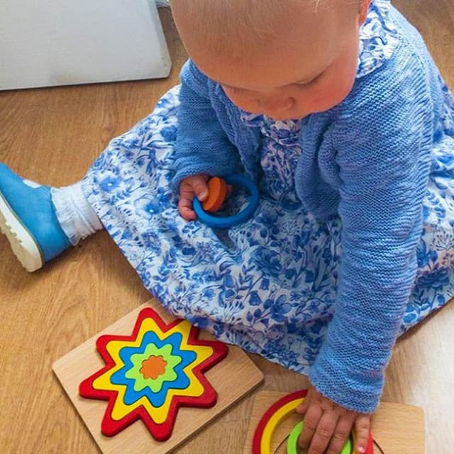 Detalle de Jaques of London Montessori Puzzles for Toddlers