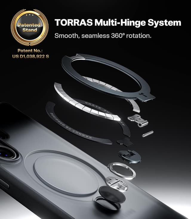 Thumbnail 5 de TORRAS Ostand Q3 Spin for Samsung S26 Ultra Case