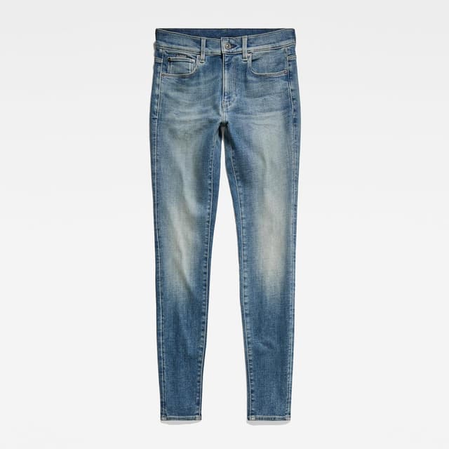 Detalle de G-Star Damen 3301 Skinny Jeans im klassischen 5‑Bolsche‑Stil