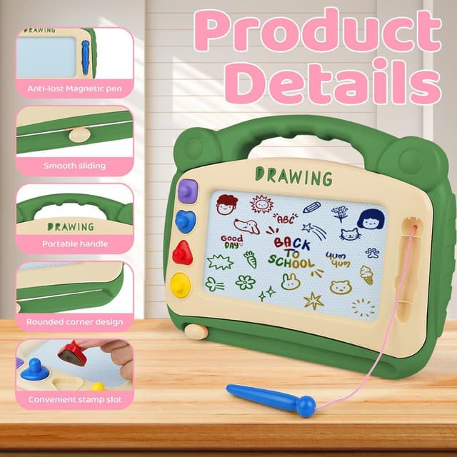 Thumbnail 2 de OFFCUP Lavagna Magnetica Bambini 4 colori 🎨