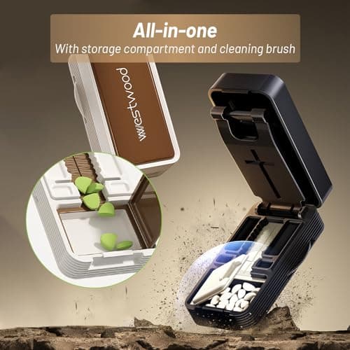 Thumbnail 3 de MidingChai Pastillero 4 compartimentos 12×6,3×1,8 cm 💊