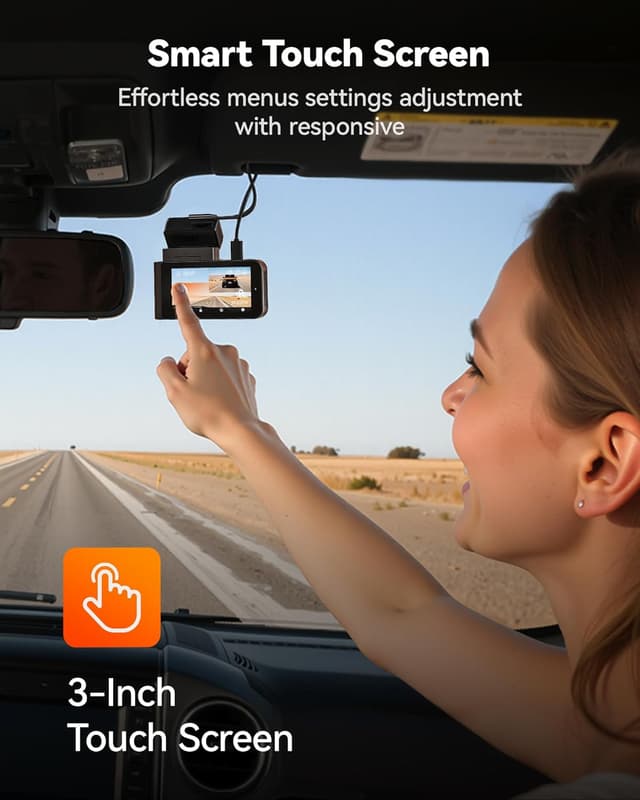 Thumbnail 4 de WOLFBOX X3 2.5K Dash Cam 64GB