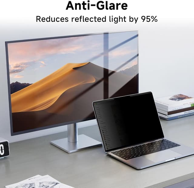 Thumbnail 6 de STARY 14-inch Magnetic Laptop Privacy Screen (16:9) with Anti-Spy & Blue Light Glare Reduction
