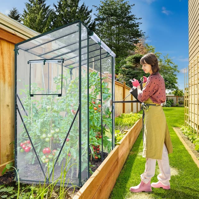 Thumbnail 1 de Ohuhu Tomaten Gewächshaus 200x77x170 cm