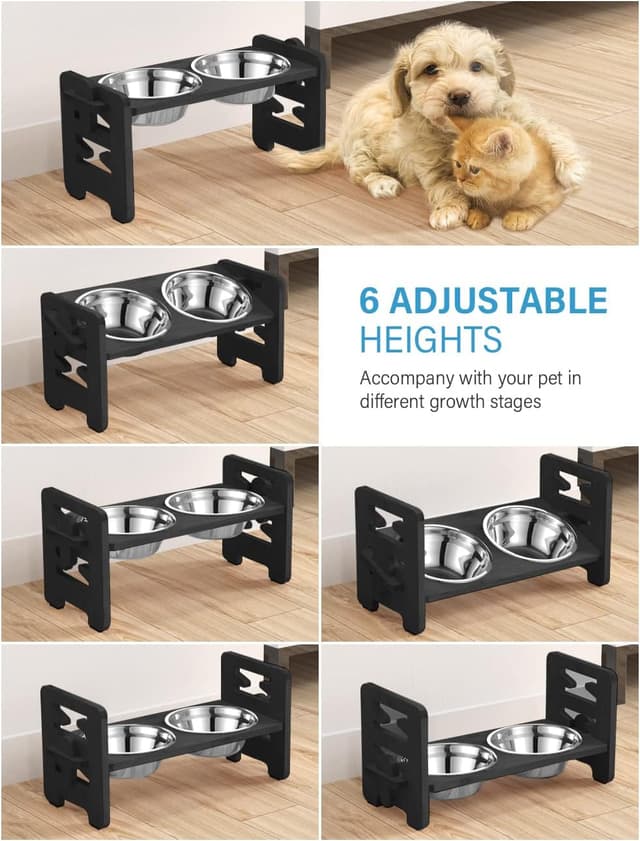 Detalle de Vantic Raised Dog Bowl 6‑height