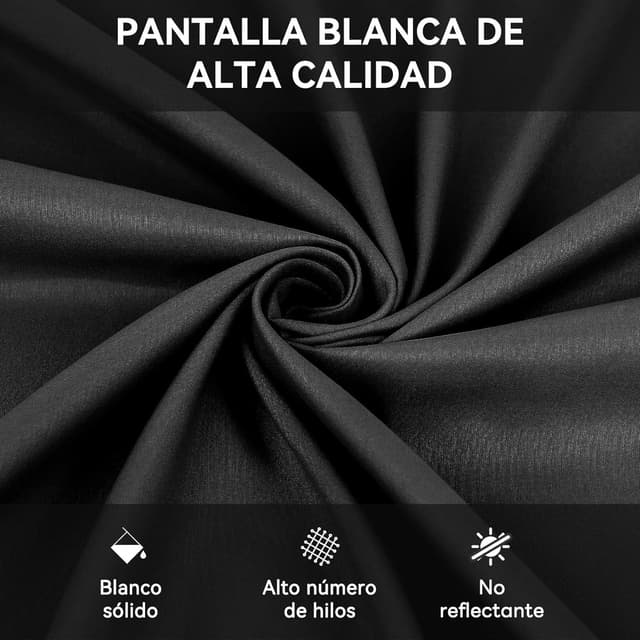 Detalle 2 de Heysily Fondo Fotografía Negro 1,5x2m