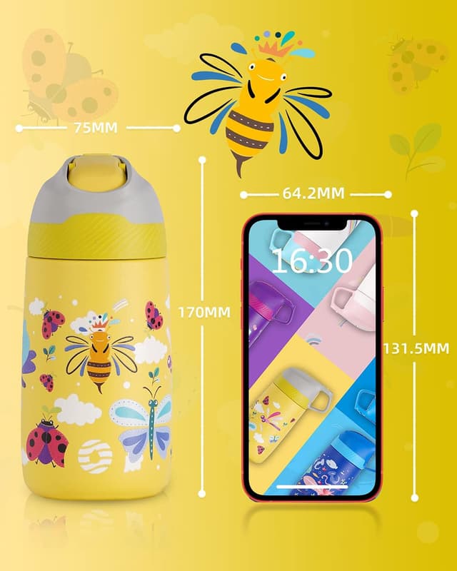 Thumbnail 3 de Fjbottle Niños 350ml Botella de agua segura