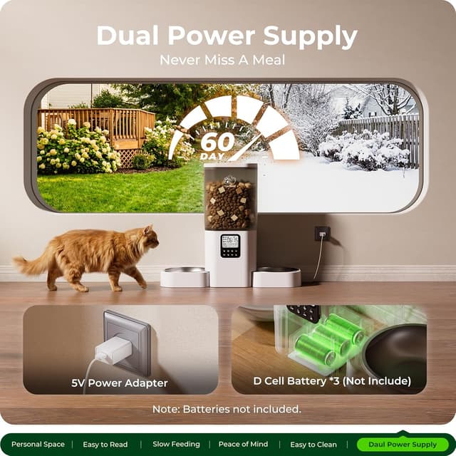 Thumbnail 6 de Frienhund Automatic Dual Cat Feeder