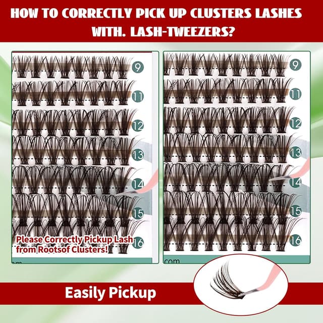 Thumbnail 6 de FADVAN Extensión de Pestañas 280Pcs