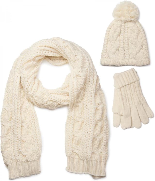 Thumbnail 5 de styleBREAKER set coordinato sciarpa cuffia guanti