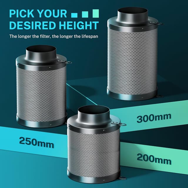 Thumbnail 6 de HG Power Filtro de Carbón Activado 150x250mm