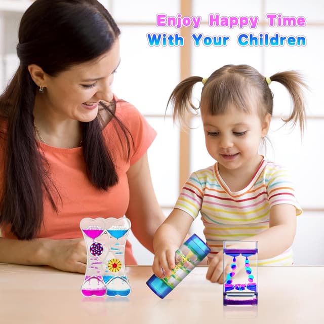 Thumbnail 6 de OSDUE Minuteur sensoriel Liquide lot de 3 ⏳📦📌📱🎈