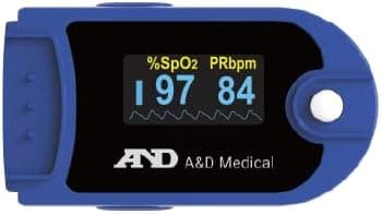 Thumbnail 1 de A&D Medical Oxímetro de Pulso 🩺 - Medición de Oxígeno y Frecuencia
