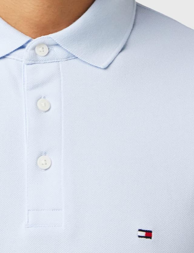 Detalle de Tommy Hilfiger Men’s Short Sleeve 1985 Slim Fit Polo Shirt