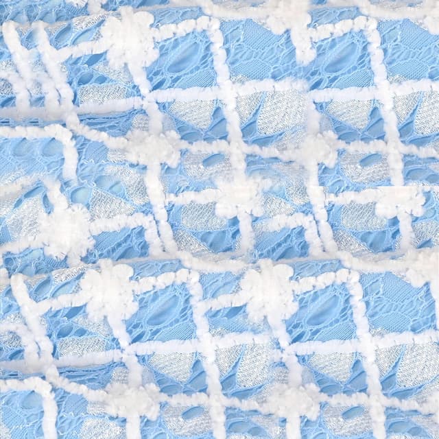 Detalle 2 de Sunny Fashion Mädchen Kleid Blumenmädchen Hi-Low mit Pailletten & Spitze, Größen 98–134