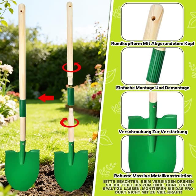 Thumbnail 6 de Kinder Gartenwerkzeug-Set 10-teilig aus Metall