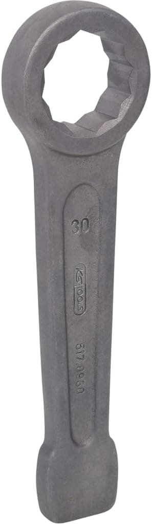 Detalle 2 de KS Tools 517.0930 clé à œil à frapper 30 mm en chrome-molybdène, tête brunie