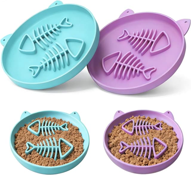 Detalle de Zonopy Cat Bowl Slow Feeder 17cm