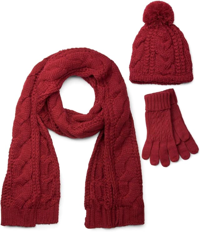 Imagen de styleBREAKER set sciarpa cuffia guanti donna en OfertitasTOP