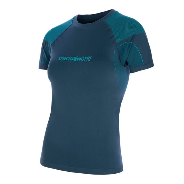 Detalle de Trangoworld Camiseta de mujer Pilgrim de manga corta