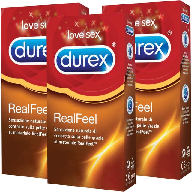 Detalle de Durex Real Feel preservativi senza lattice 10 confezioni