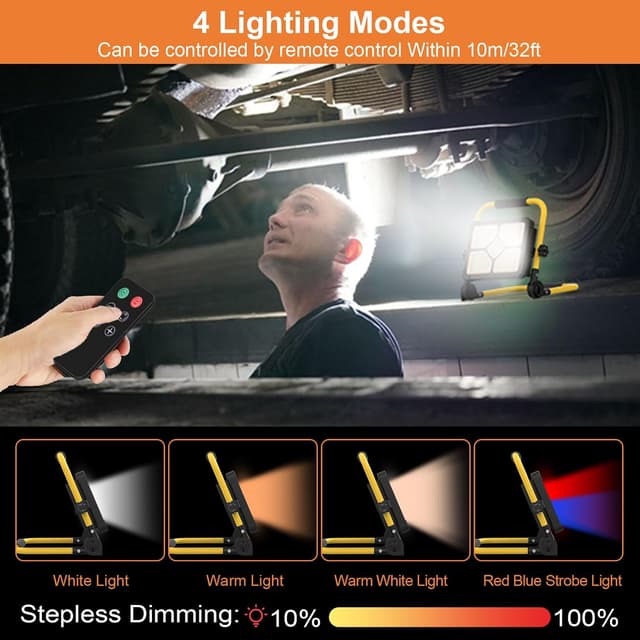 Thumbnail 1 de ERAY 150W Foco LED Recargable