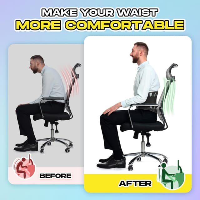 Thumbnail 5 de GlasFlength Faja Lumbar 4 varillas ajuste cómodo