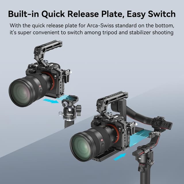 Thumbnail 5 de SmallRig A7 III/A7R III Käfig-Set