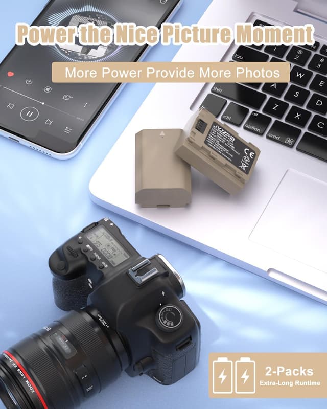 Thumbnail 6 de JYJZPB NP-FZ100 Battery 2280mAh