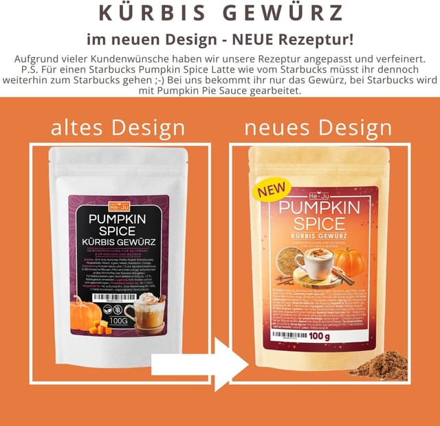 Thumbnail 1 de He-Ju épice de citrouille 100g