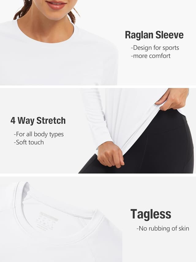 Detalle 2 de TACVASEN UPF 50+ long sleeve UV top