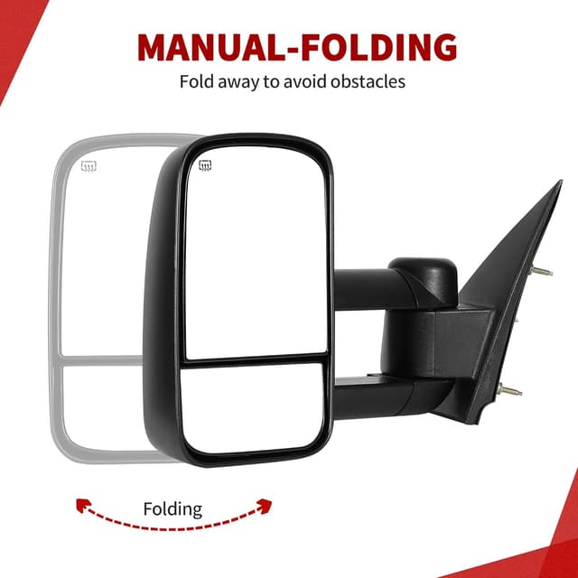 Thumbnail 2 de YITAMOTOR Towing Mirrors 12"-14"