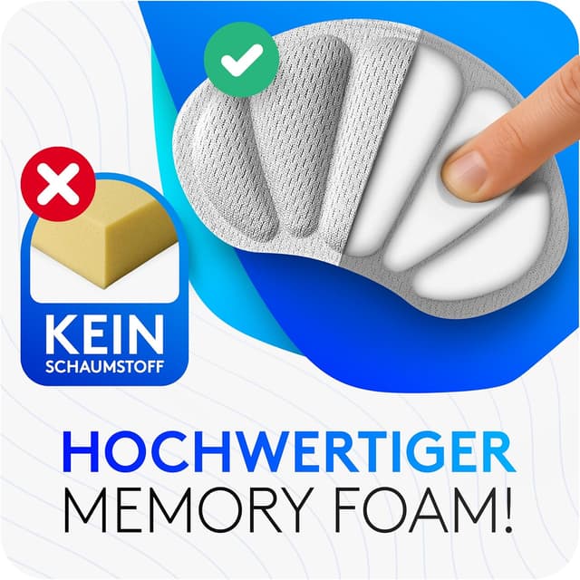 Detalle 1 de BEHALE Fersenpolster mit 3M Kleber, 3 Paar