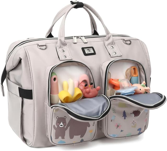 Detalle de Pomelo Best Bolso Cambiador Bebé impermeable 36 cm