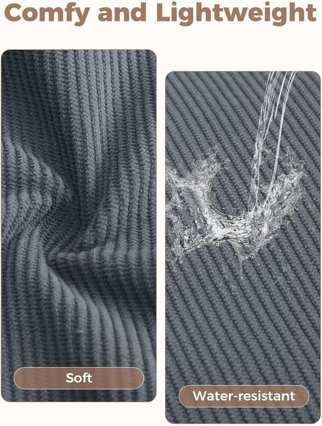 Thumbnail 6 de Lekespring Large Capacity Corduroy Laptop Tote Bag for Women (42 x 12 x 34 cm)