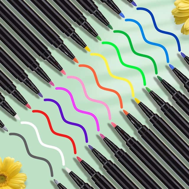 Thumbnail 2 de LivDeal 24 Kreidemarker für Glas 🎨